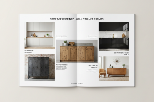 Storage Cabinets Guide: Your 2026 Style Choices for the Perfect Storage Solution