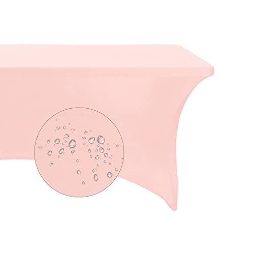 Spandex 8ft Waterproof Table Cover for Party