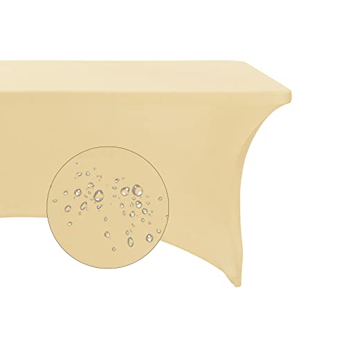 Spandex 6ft Waterproof Table Cover for Party