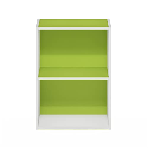 LUDER 2 Tier Book Shelf