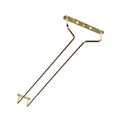 16 Inch Wine Glass Rack Brass Finish Set of 2 (2 Count)