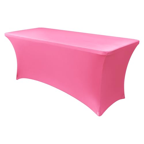Spandex Table Cover 4ft Fitted Tablecloth Rectangular