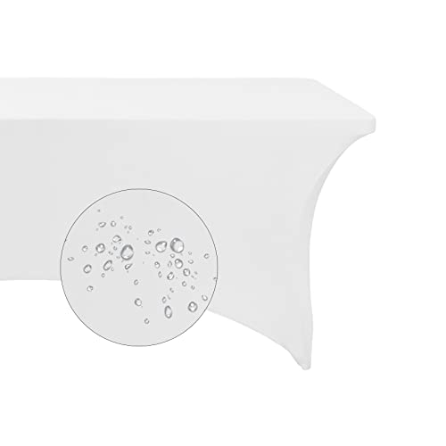 Spandex 6ft Waterproof Table Cover for Party