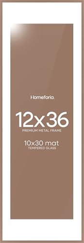 12x36 Mocha Picture Frame