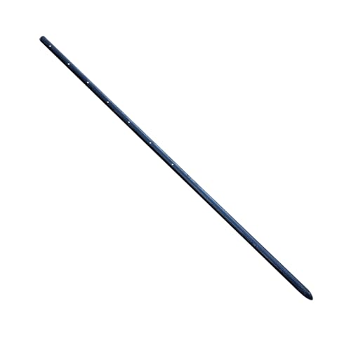 36 Inch Round Steel Concrete Form Stakes with Nail Holes (5 Count)
