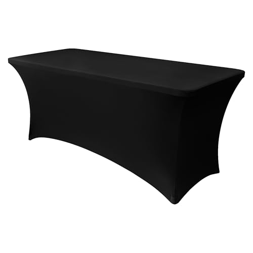 Spandex Table Cover 5ft Fitted Tablecloth Rectangular