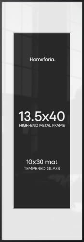 13.5x40 Black Picture Frame (2 Count)