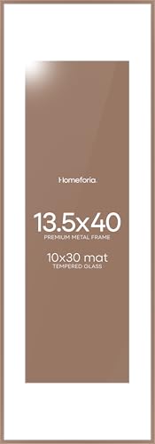 13.5x40 Mocha Picture Frame (2 Count)