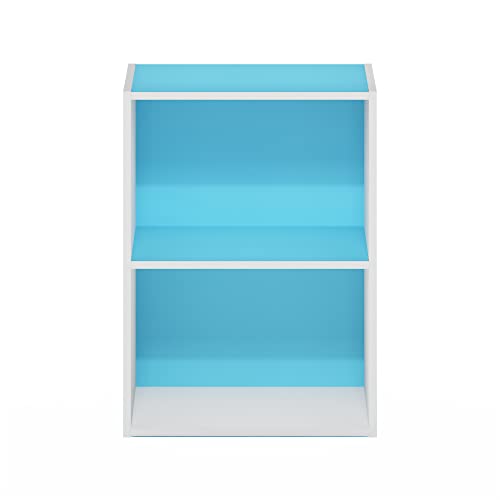 LUDER 2 Tier Book Shelf