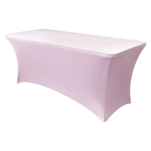 Spandex Table Cover 8ft Fitted Tablecloth Rectangular