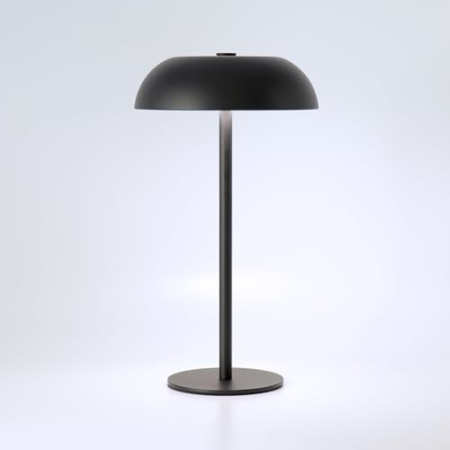 Cordless 11" Mushroom Table Lamp with Dimmable 3 Color