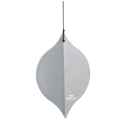 Heroic Windbell Wind Chime for Outside 40" Large Grey
