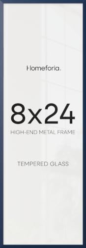 8x24 Blue Panoramic Picture Frame (2 Count)