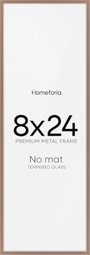 8x24 Mocha Panoramic Picture Frame