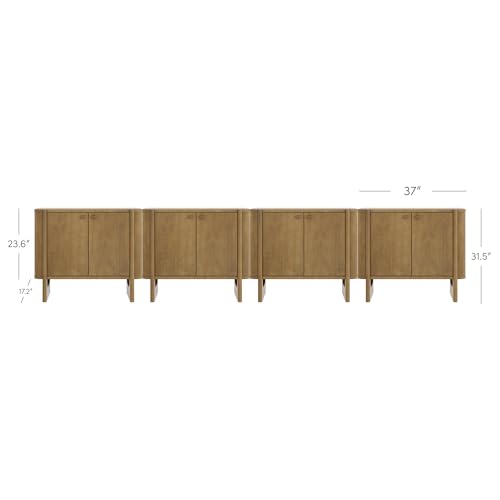Solace Mid Century Modern Cabinet (4 Count)