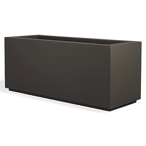 PolyStone Milan Rectangular Trough Planter
