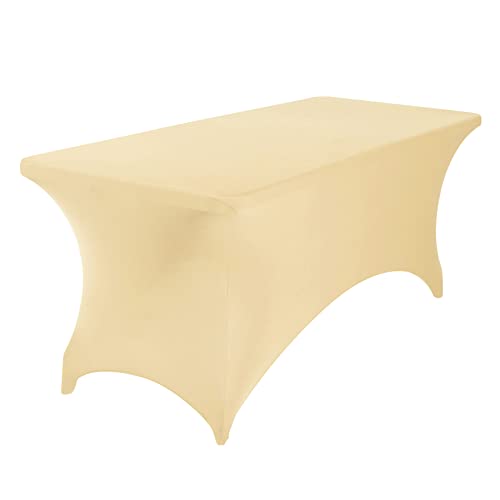 Spandex 6ft Waterproof Table Cover for Party