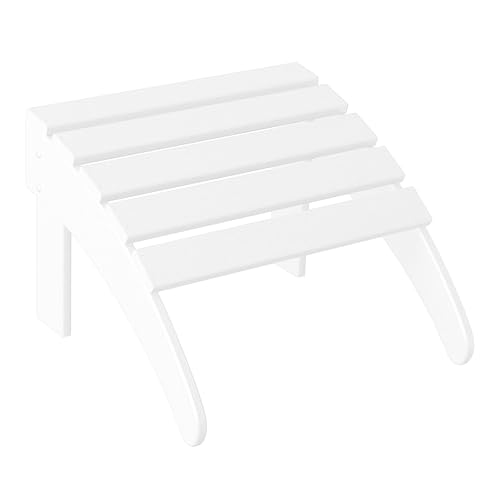 Outdoor Patio Adirondack Ottoman Foot Rest