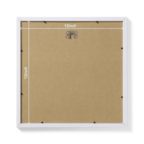 12x12 Picture Frames Set of 9 for Wall Mounting (9 Count)