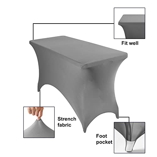 Spandex 4ft Waterproof Table Cover for Party
