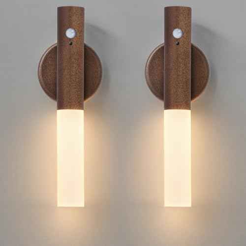 Wall Sconces Set of Two Battery Operated
