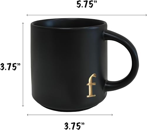 Black Ceramic Coffee Mug