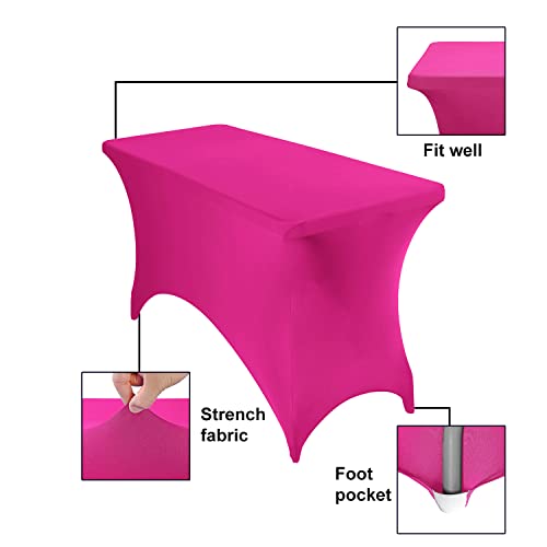 Spandex 4ft Waterproof Table Cover for Party
