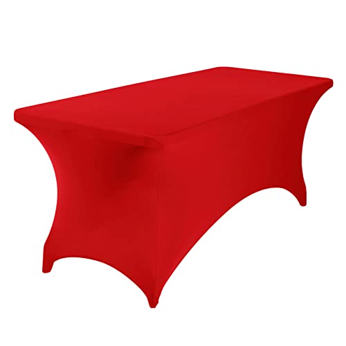 2Pack Spandex Waterproof Table Covers 6ft (2 Count)