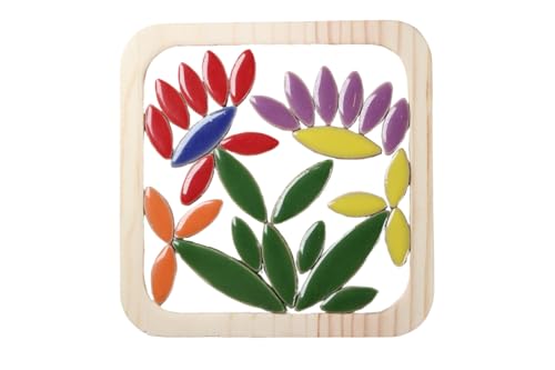 VerzTile Mosaic Tiles for Crafts (70 Count)
