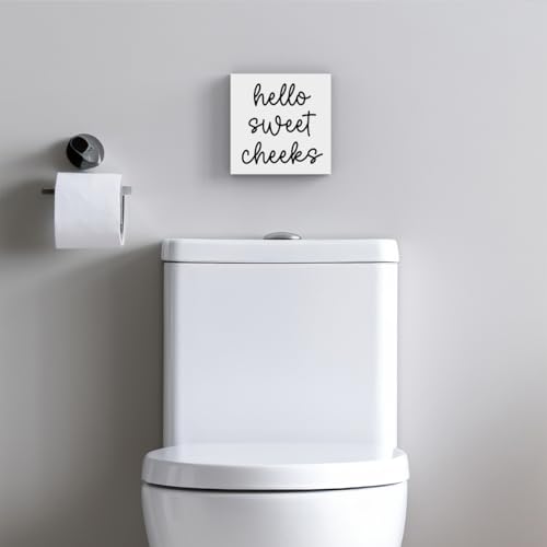 Hello Sweet Cheeks Bathroom Decor