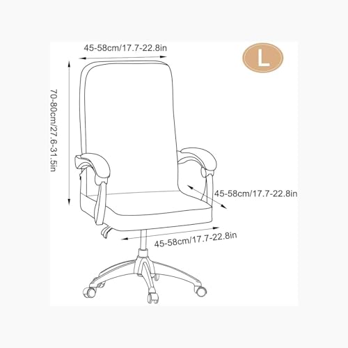 Halloween Office Chair CoversHorror Bloody Handprints Footprints on White Horror Theme Print Stretchable Slipcover for Modern Simplism Style High Back Boss Chair
