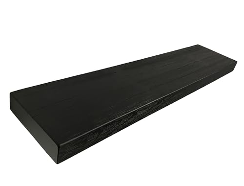 Joel’s Antiques 42 Inch Wooden Floating Shelves for Wall