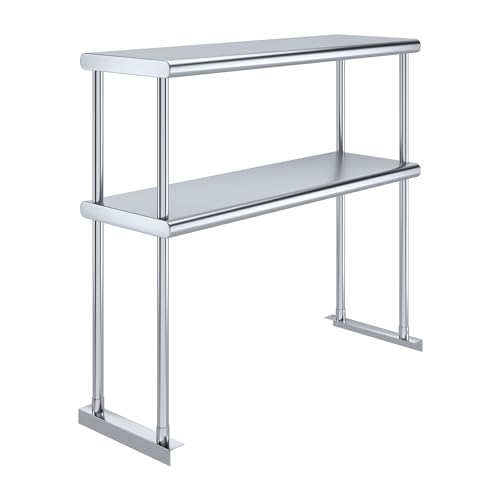 36 Inch Double Tier Overshelf
