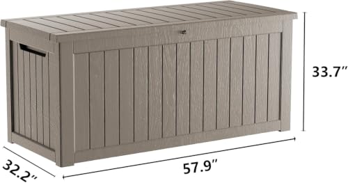 280 Gallon Outdoor Storage Box Waterproof