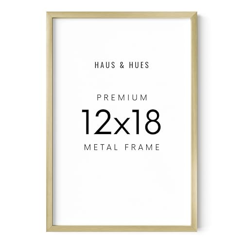Standalone Gold Aluminum Frame Set of 1