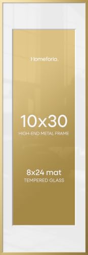 10x30 Gold Picture Frame (3 Count)