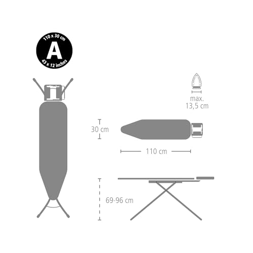 Compact Ironing Board with Left