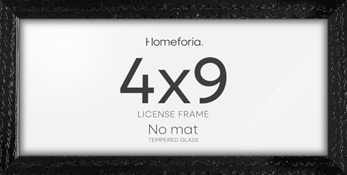 4x9 White Oak Business License Frame (3 Count)