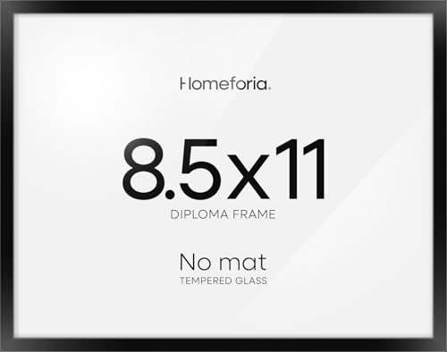 8.5x11 Black Diploma Frame (3 Count)