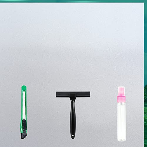 Frosted Glass Window Film with Tools