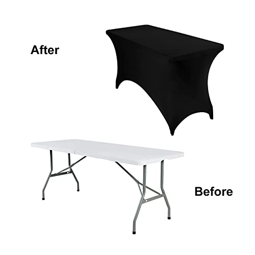 Spandex 4ft Waterproof Table Cover for Party