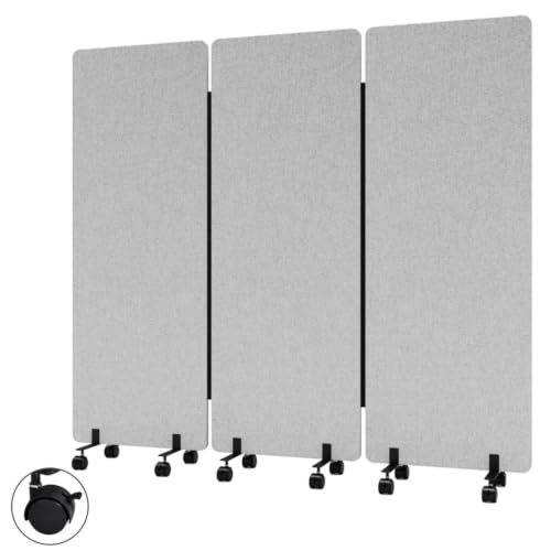 3 Panel Portable Office Partition (3 Count)