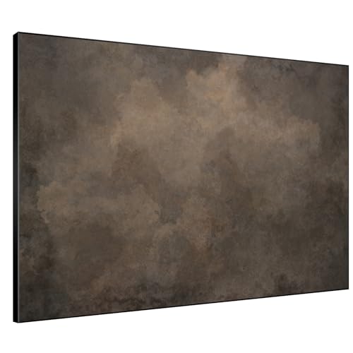 36"x46" Extra Large Framed Wall Art Neutral Cloudy Abstract Illustration