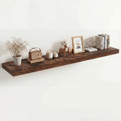 Deep Floating Shelves 60x12” Set of 1