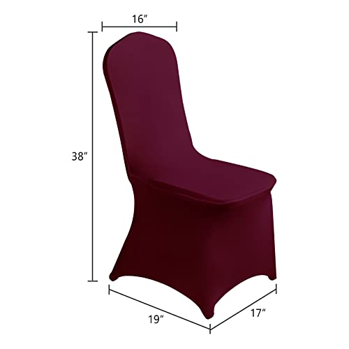 Burgundy Chair Cover