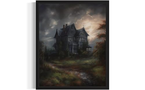 Haunted House Poster Art Print