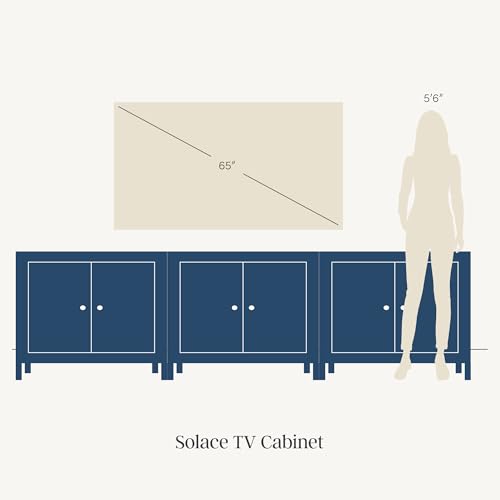 Solace Mid Century Modern Cabinet (3 Count)