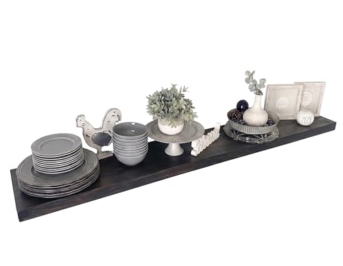 72 inch Wooden Floating Shelves for Wall