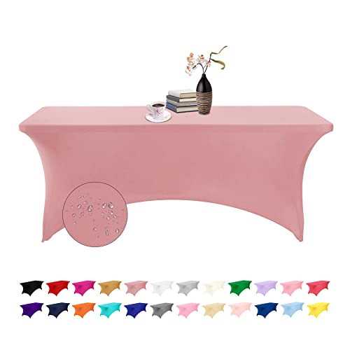 Spandex 6ft Waterproof Table Cover for Party