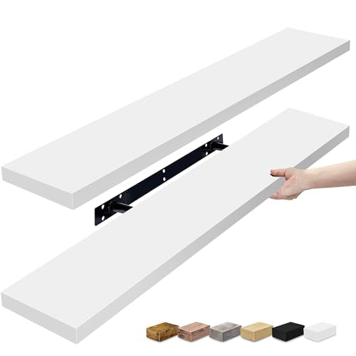 Floating Shelves for Wall Storage (2 Count)